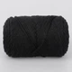 YarnArt Cotton Fair 4/4, Черный №5594- хлопковая пряжа для вязания спицами и крючком, 50 г/80 м, 100% хлопок - изображение 3