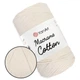 YarnArt Macrame Cotton, Молочний №752 — бавовняний шнур 250 г / 225 м для макраме, в’язання сумок, кашпо та аксесуарів - зображення 1