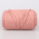 YarnArt Cotton Fair 4/4, Пудровый №5533- хлопковая пряжа для вязания спицами и крючком, 50 г/80 м, 100% хлопок - изображение 3