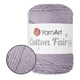 YarnArt Cotton Fair 4/4, світло-бузковий №5586 — бавовняна пряжа для в’язання спицями та гачком, 50 г/80 м, 100% бавовна - зображення 1
