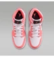 Кроссовки детские Jordan Air Jordan 1 Mid Big Kids Shoes Pink/White 39 DQ8423-602 - изображение 5