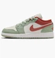 Кросівки дитячі Jordan 1 Low Gs Sail Jade Horizon Green/White 38.5 Білий, Зелений 553560-133 - зображення 1