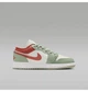 Кросівки дитячі Jordan 1 Low Gs Sail Jade Horizon Green/White 38.5 Білий, Зелений 553560-133 - зображення 3