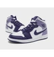 Кроссовки детские Jordan Air 1 Mid White/Violet 38.5 Білий, Фіолетовий DQ8423-515 - изображение 5