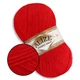 Alize Angora Gold, Красный №106 – тонкая пряжа с ангорой, 100 г/550 м, акрил 80% / шерсть 20% - для вязания свитеров, шарфов, шалей - изображение 1