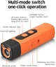 Ультразвуковой отпугиватель и тренер собак Ultrasonic DR005 с фонариком Type-C Оранжевый - изображение 7