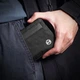 EDC Органайзер поуч гаманець Pouch із захистом від крадіжки грошей з карток Rfid (чорний) - зображення 4