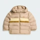 Детская куртка REGULAR PUFFER BLOCKING adidas KS1717 (104) бежевый (4069995376671) - изображение 2