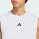 Чоловіча майка D4T POWER 3 STRIPES adidas KD0376 (XS) білий (4068815246415) - зображення 4