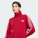 Женская олимпийка PINSTRIPE FIREBIRD LOOSE adidas KS9984 (S) красный (4069996270268) - изображение 4