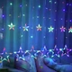 Гирлянда штора 3х1 м 120 LED RGB для новогоднего декора с пультом управления - изображение 4