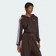 Женская толстовка GRAPHIC SHORT FRONT ZIP adidas LE8320 (S) коричневый (4069997990370) - изображение 1