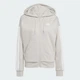 Жіноча толстовка Essentials 3-Stripes Full-Zip Fleece adidas JX7702 (S) бежевий (4068807338777) - зображення 6