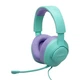 Навушники JBL Quantum 100M2 Cyan (JBLQTUM100M2CYN) - зображення 1