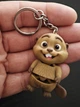 Брелок Бобр Подвижный Hoppers Beaver Mini Flexi Keychain 6 См 3Д Печать - изображение 2
