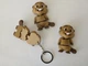 Брелок Бобр Подвижный Hoppers Beaver Mini Flexi Keychain 6 См 3Д Печать - изображение 3