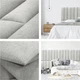 Стеновая панель декоративная MOLLIS рогожка 20x100x4 см Silver (0228amz) - изображение 10