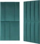 Стеновая панель декоративная MOLLIS рогожка 20x100x4 см Turquoise (0229amz) - изображение 8