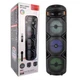 Бездротова караоке колонка ZQS-8301 Bluetooth з мікрофоном RGB підсвіткою USB FM пультом ДК автономною роботою 7 годин підлогова акустична система - изображение 1