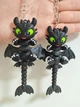 Брелок Беззубик Подвижный Cute Toothless Night Fury Articulated Keychain 8 См 3Д Печать - изображение 5