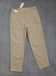 Женские бежевые брюки-чиносы M&S (Marks & Spencer) Slim Fit р. UK 14 Long бежевые - изображение 4