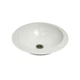 Умивальник врізний Adamant MOON 460 Classic white-01 - зображення 1