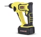 Перфоратор акумуляторний Boxer SDS-Plus 24 В 3,0 А·год ударне свердління функція реверсу для легкого вивільнення оснащення - зображення 4