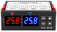 Терморегулятор STC-3018 220V цифровий, від -50°C до +120°C, 10A, з датчиком NTC - зображення 3