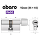 Цилиндр ABARO P600 (модульный) 92T (46*46T) Ni никель сатин 5 ключей - изображение 18