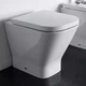 Унитаз под инсталляцию Roca GAP 540x340 прямоугольный, без сиденья, белый (A347737000) - изображение 1