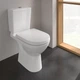 Унитаз компакт Villeroy&Boch O.Novo 680x360 овальный, без сиденья, белый (5661R001) - изображение 1