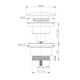 Донный клапан Zerix BV-03 Click-Clack 1 1/4" для умывальника, хром глянцевый (ZX6019) - изображение 2