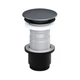 Донный клапан Excellent Design Click-Clack 1 1/4" для умывальника и биде, графит матовый (ARIN.1485.K.01.GRMBL) - изображение 1