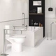 Унітаз компакт Cersanit Etiuda New Clean On 011 593 3/6 л без сидіння, білий глянцевий (K100-387) - зображення 4