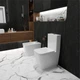 Унитаз компакт Koller Pool Kvadro Smart Tornado 3/6 л с сиденьем микролифт, белый глянцевый (1882560199) - изображение 4