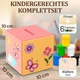 Деревянная копилка для детей для рисования No name - изображение 4