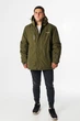 Куртка зимова термо Snow чоловіча великі розміри, Хакі,5XL - зображення 5