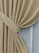 Комплект готових штор VR-Textil Льон-блекаут Льон Мішковина № 1162ш Бежевий 150х270см 2 шт (30-975) - зображення 5
