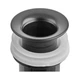 Донный клапан Zerix BV-01 Click-Clack 1 1/4" для умывальника, черный матовый (ZX6016) - изображение 5