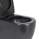 Унитаз компакт Q-tap Robin 660x360 овальный, с сиденьем, черный (QT13226083AMB) - изображение 4