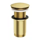 Донный клапан Omnires Click-Clack 1 1/4" для умывальника, золото брашированный (A716BSB) - изображение 1