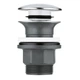 Донный клапан Grohe Click-Clack 1 1/4" для умывальника, хром глянцевый (40824000) - изображение 1