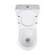 Унитаз компакт Q-tap Jay 640x375 овальный, с сиденьем, белый (QT07222175TW) - изображение 6