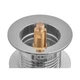 Донный клапан Koer PW-10-01 Click-Clack 1 1/4" для умывальника, хром глянцевый (KR5797) - изображение 4
