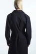Сукня жіноча COS waisted midi shirt dress 1187027002 Eur 44 Темний синій - зображення 5