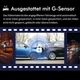 Автомобільний відеореєстратор KAWA MINI3-B D6 2K Wi-Fi 2560×1440 145° G-сенсор - зображення 7