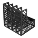 Лоток для бумаги Buromax Пластиковый Вертикальный 4 в 1 Черный (BM.6101) - изображение 2
