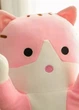 Мягкая игрушка обнимашка Кот батон 110 см Розовый (9006) - изображение 5