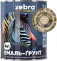 Эмаль-грунт Zebra PROF 1300 15-1216 2.5 кг Pale Khaki (4823048033726) - зображення 2