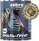 Эмаль-грунт Zebra PROF 1303 18-0825 2.5 кг Nutria (4823048033757) - зображення 2